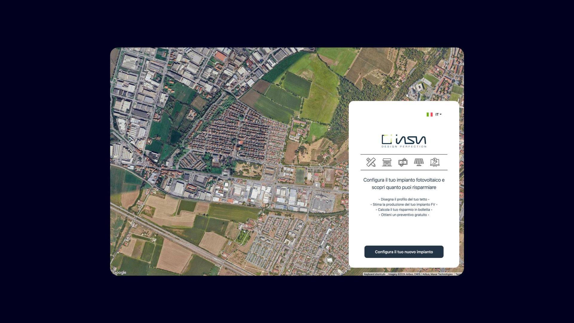Configuratore fotovoltaico intelligente