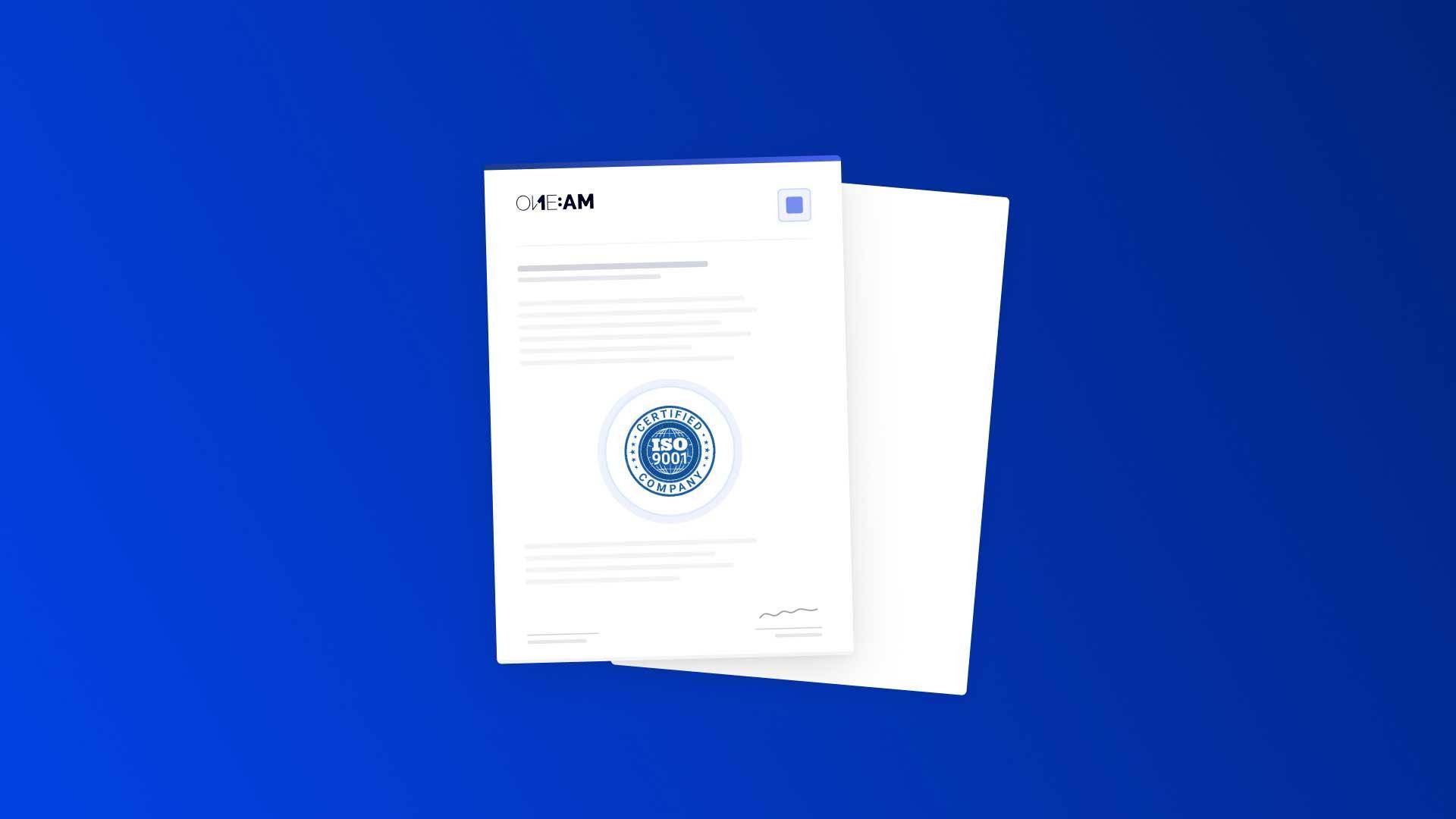 Certificazione ISO 9001